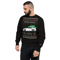 Premium Men's Supra Ugly Christmas Sweater (Back Logo)