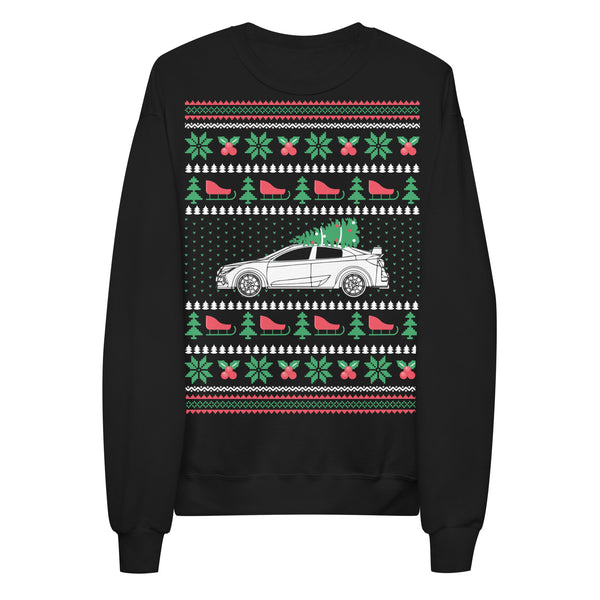 Unisex Civic Type R Ugly Christmas Sweater (Back Logo)