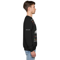 Unisex Supra Ugly Christmas Sweater (Sleeve Logo)