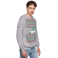 Unisex Civic Type R Ugly Christmas Sweater (Sleeve Logo)