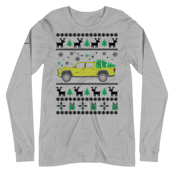 Unisex Tacoma Ugly Christmas Tee (Sleeve Logo)