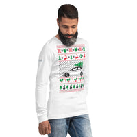 Unisex Golf R Ugly Christmas Tee (Sleeve Logo)