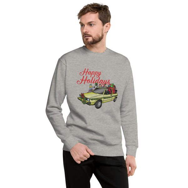 Unisex VW Cabriolet Sleigh Sweatshirt